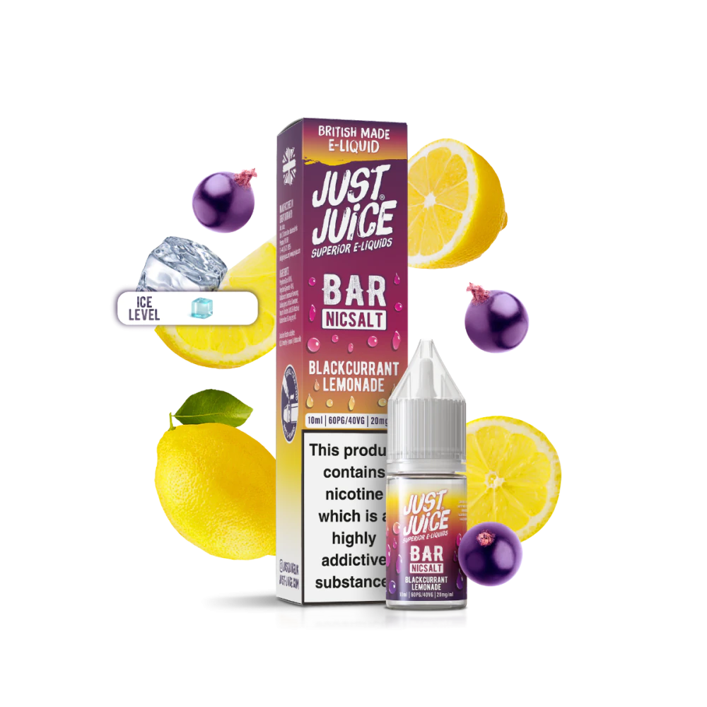 Just Juice Nic Salts – Bar Range