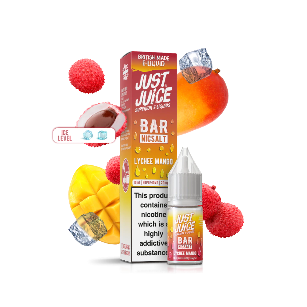 Just Juice Nic Salts – Bar Range
