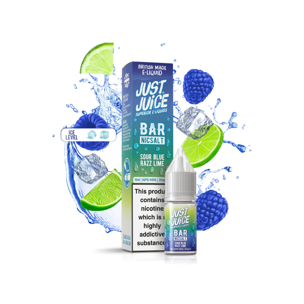Just Juice Nic Salts – Bar Range