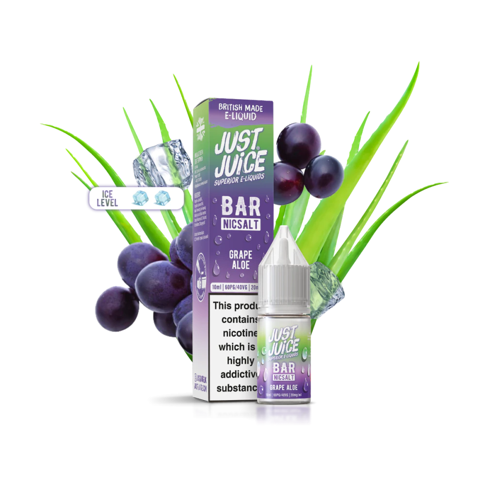 Just Juice Nic Salts – Bar Range
