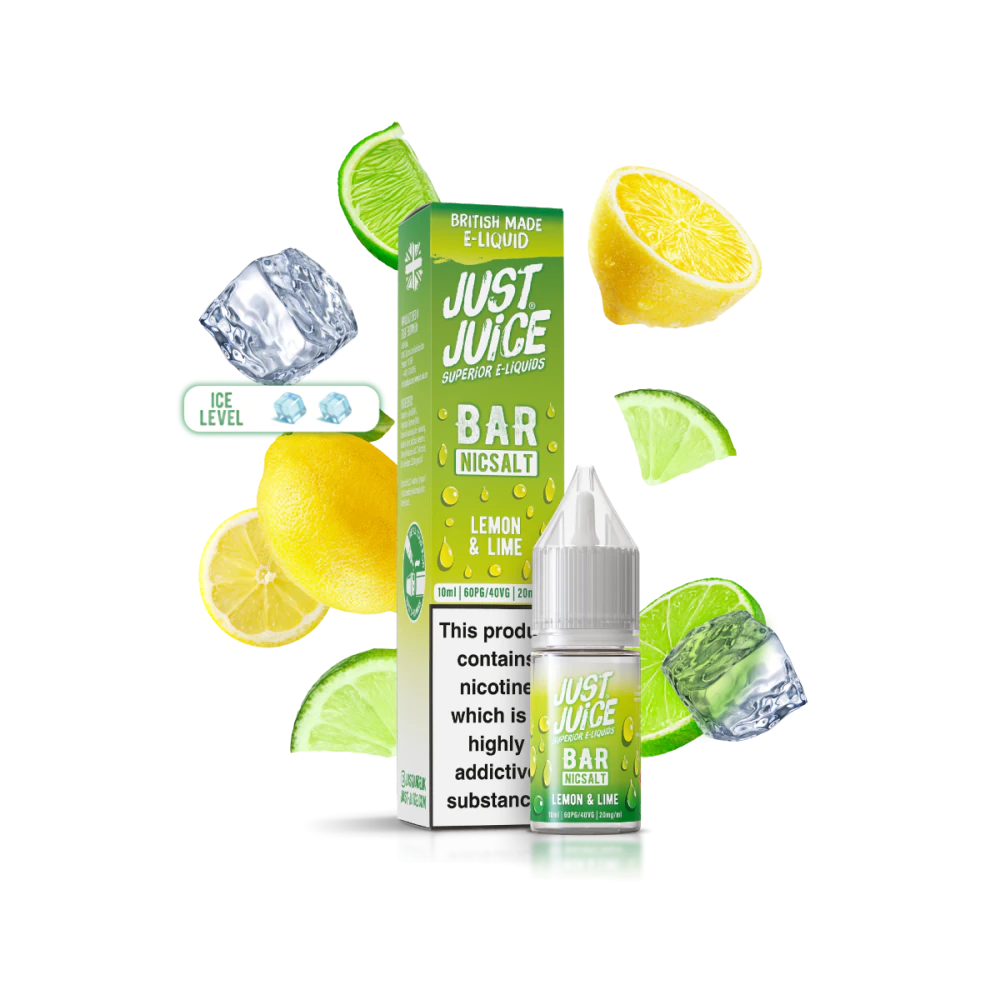 Just Juice Nic Salts – Bar Range