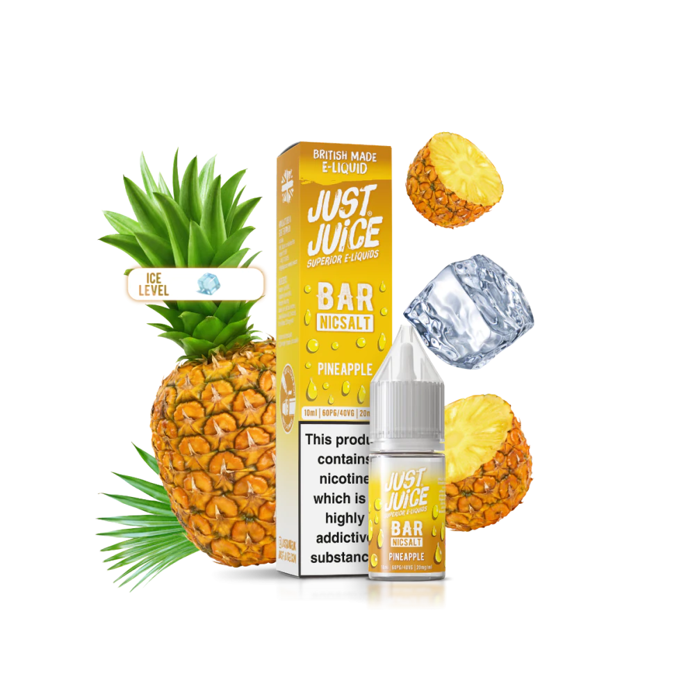 Just Juice Nic Salts – Bar Range